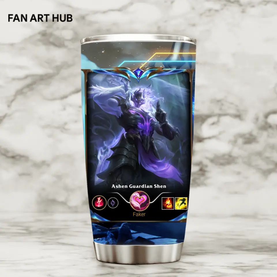 LOL Fanart Shen Temporada 2024 - Edición especial de vaso