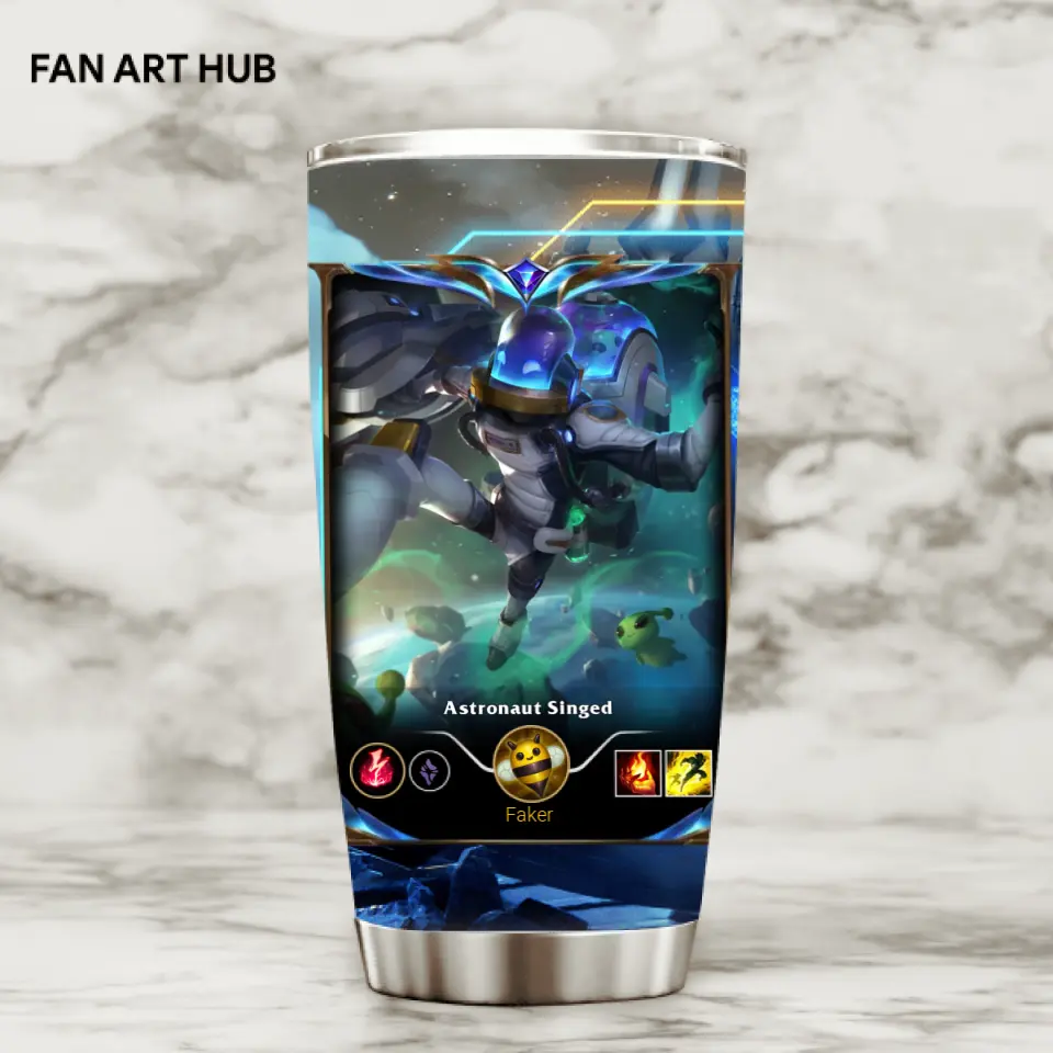 LOL Fanart Singed Temporada 2024 - Edición especial de vaso