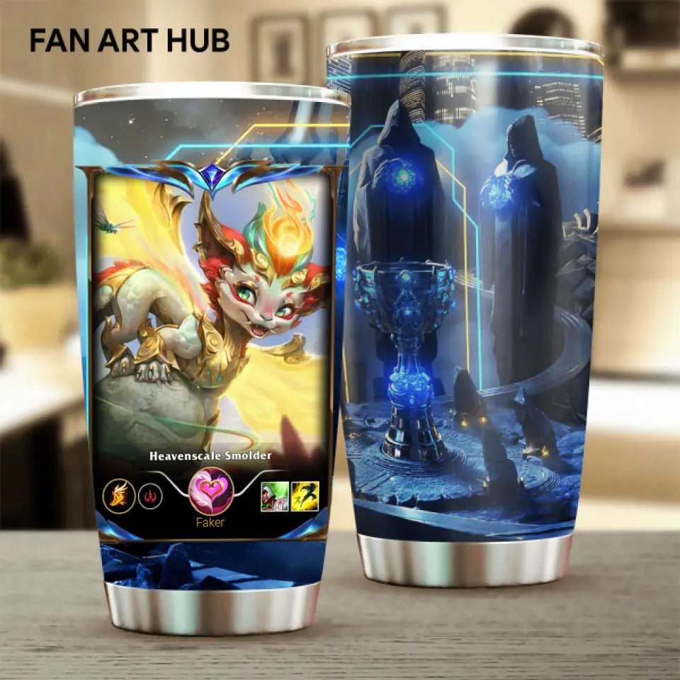 LOL Fanart Smolder Temporada 2024 - Edición especial de vaso