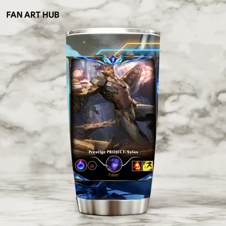 LOL Fanart Sylas Temporada 2024 - Edición especial de vaso