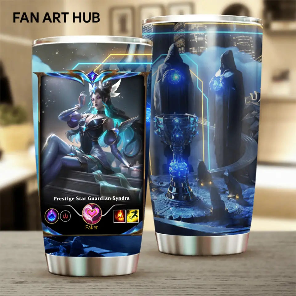 LOL Fanart Syndra Temporada 2024 - Edición especial de vaso