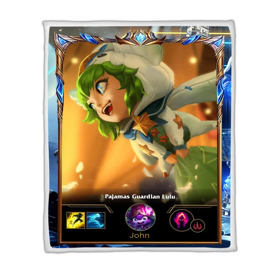LOL Fanart Lulu Sherpa Blanket 2022 Special Edition