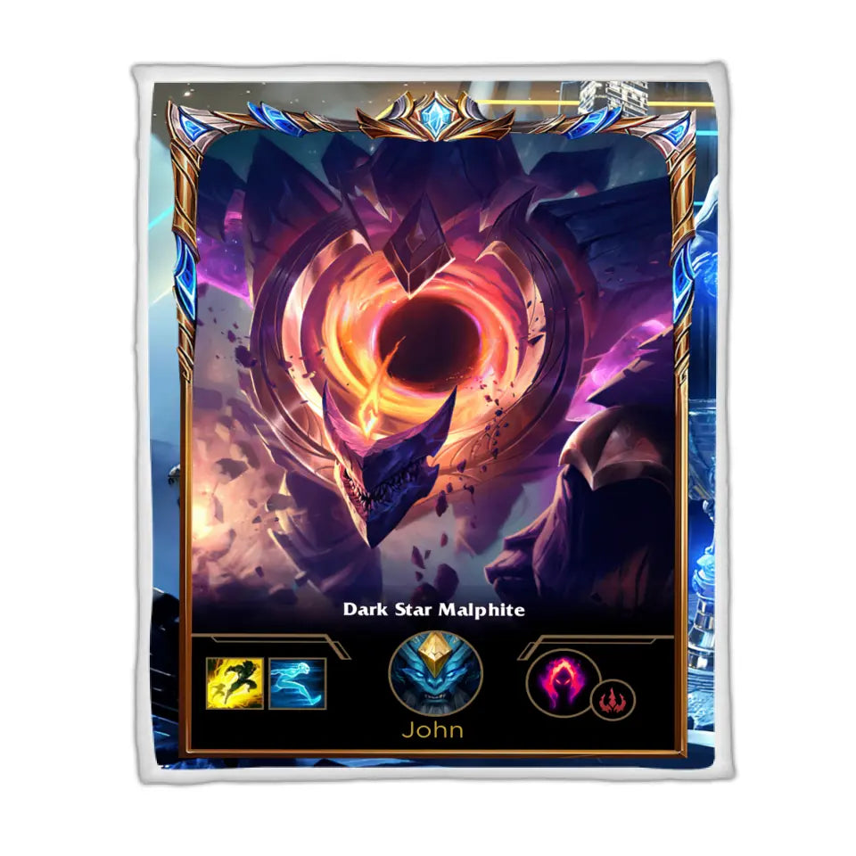 LOL Fanart Malphite Sherpa Blanket 2022 Special Edition