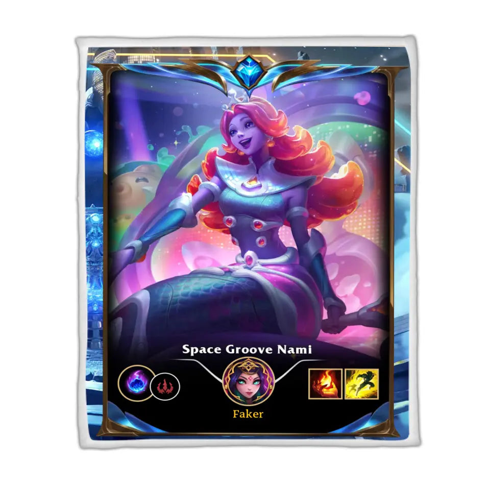 LOL Fanart Nami Saison 2024 – Sherpa Decke Sonderedition