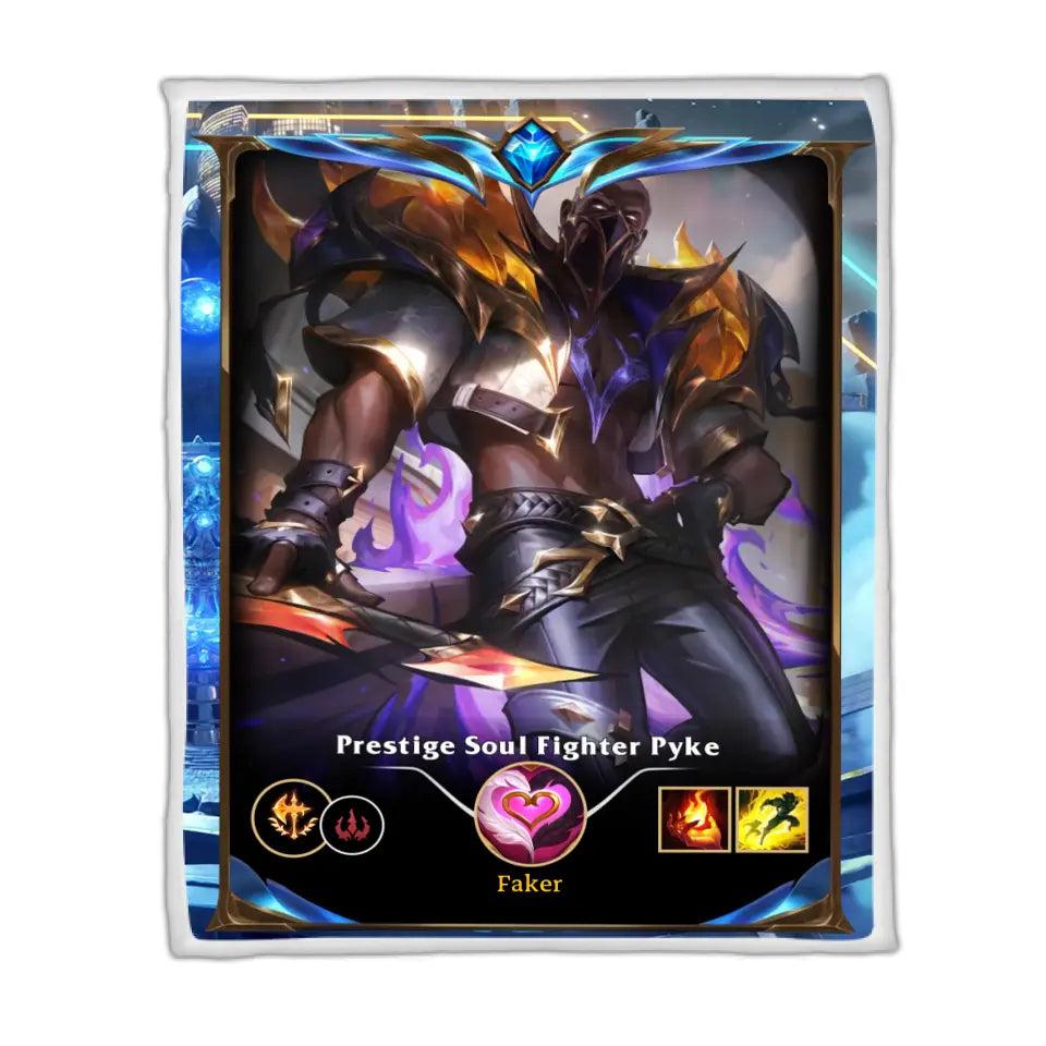 LOL Fanart Pyke Temporada 2024 - Edición especial de manta Sherpa