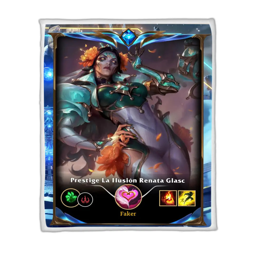 LOL Fanart Renata Glasc Temporada 2024 - Edición especial de manta Sherpa