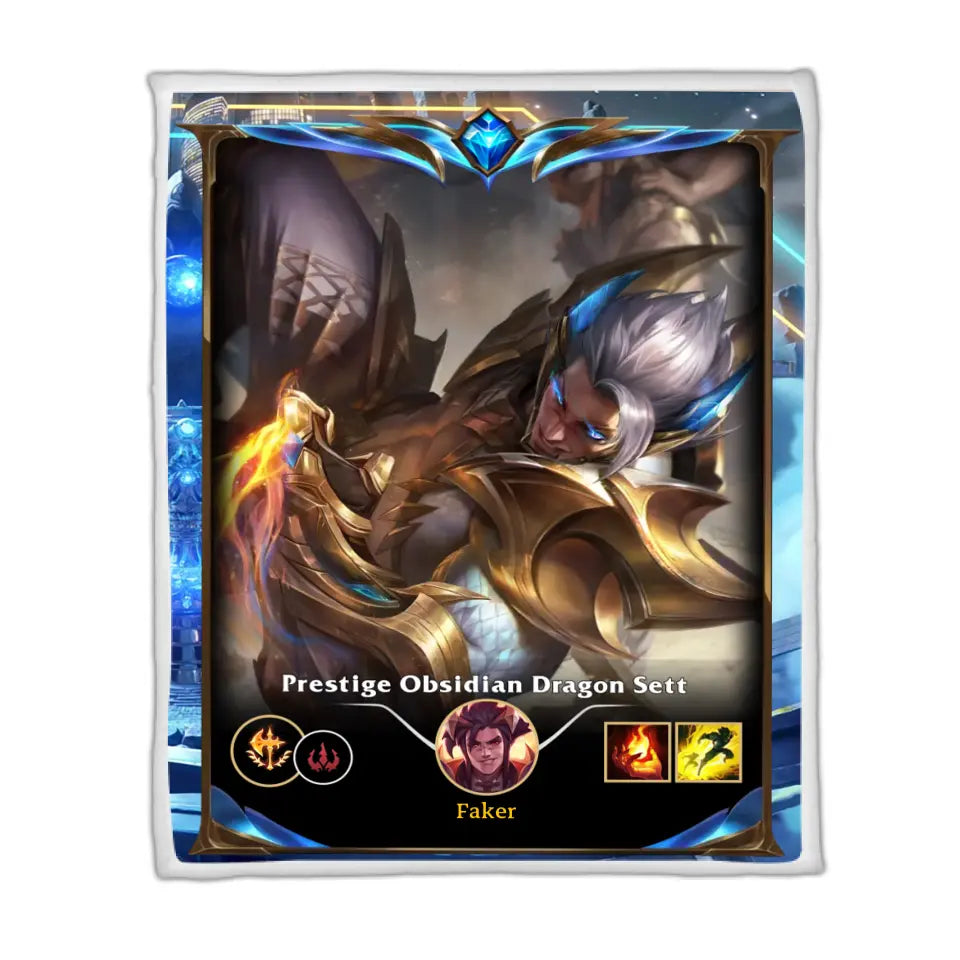 LOL Fanart Sett Temporada 2024 - Edición especial de manta Sherpa