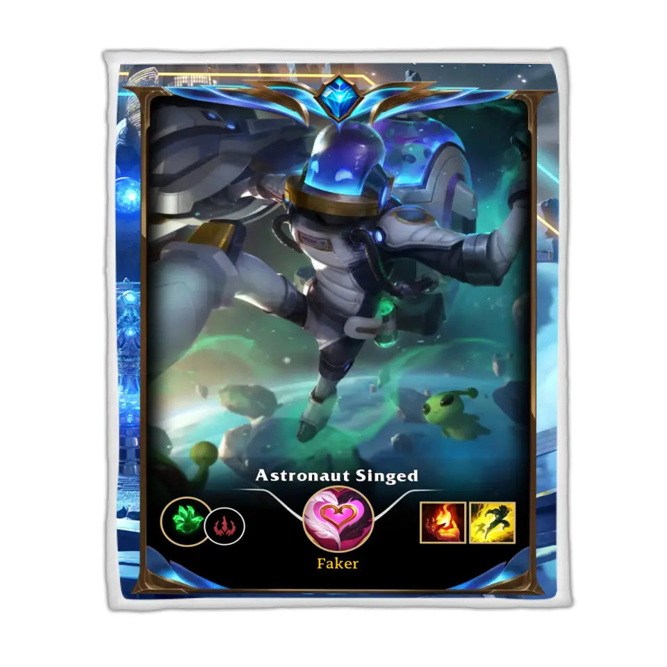LOL Fanart Singed Temporada 2024 - Edición especial de manta Sherpa