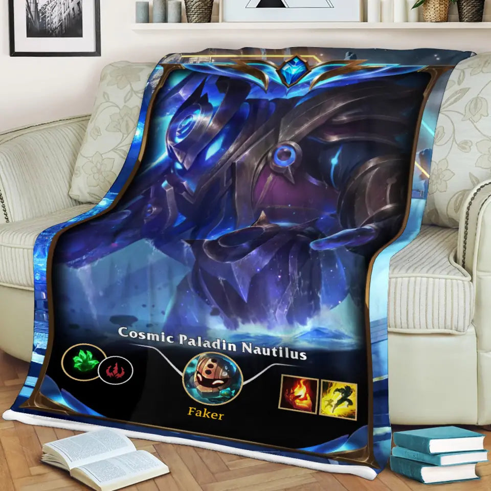 LOL Fanart Nautilus Temporada 2024 - Manta Sherpa Edición Especial