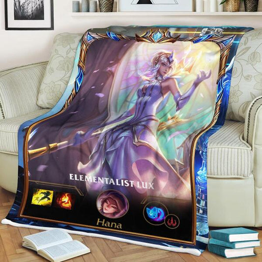 LOL Fanart Lux Sherpa Blanket 2022 Special Edition