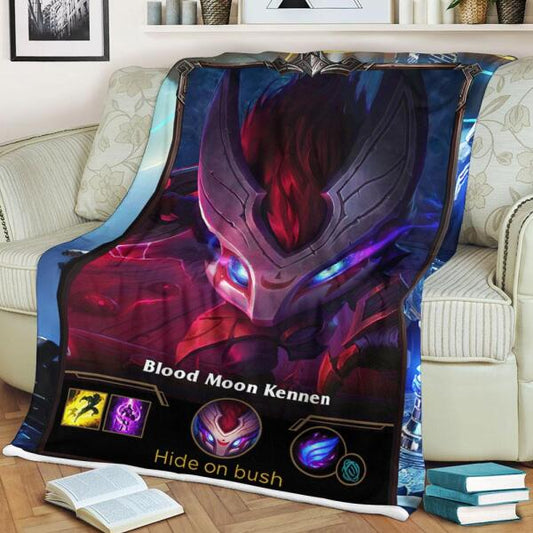 LOL Fanart Kennen Sherpa Blanket 2022 Special Edition