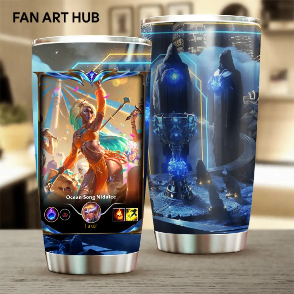 LOL Fanart Nidalee Season 2024 - Tumbler Special Edition