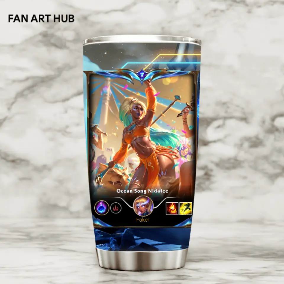 LOL Fanart Nidalee Season 2024 - Tumbler Special Edition