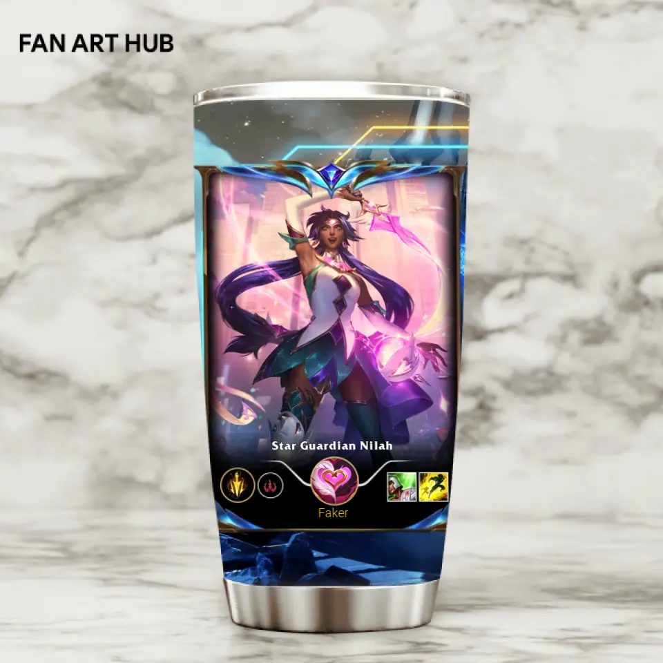 LOL Fanart Nilah Season 2024 - Tumbler Special Edition