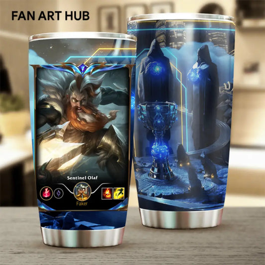 LOL Fanart Olaf Saison 2024 - Tumbler Sonderedition