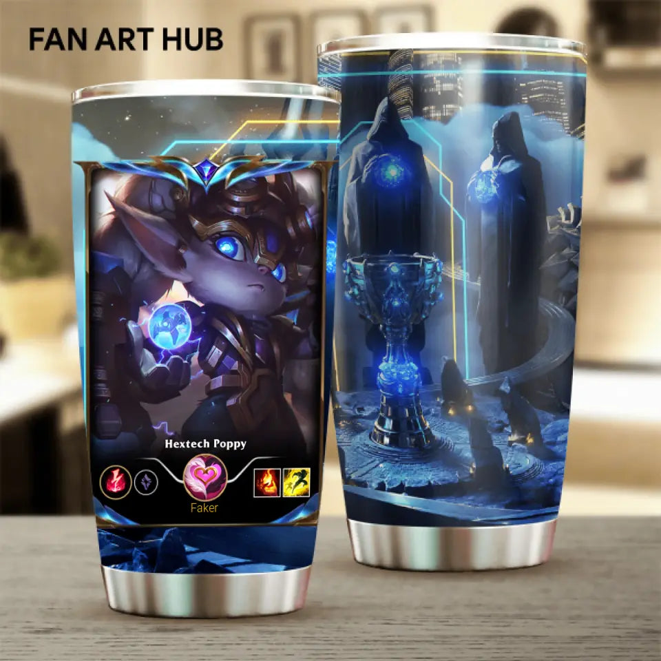 LOL Fanart Poppy Saison 2024 - Tumbler Sonderedition