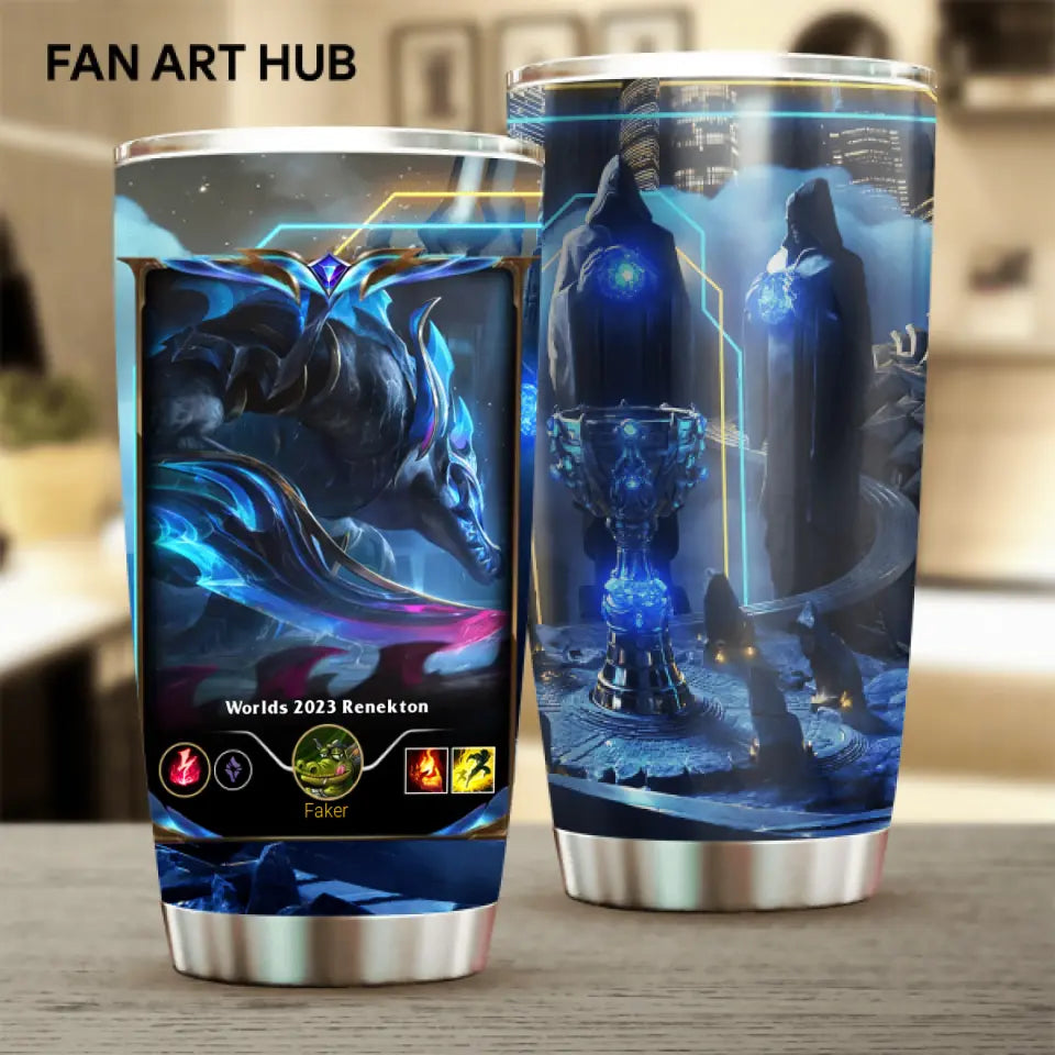 LOL Fanart Renekton Temporada 2024 - Edición especial de vaso