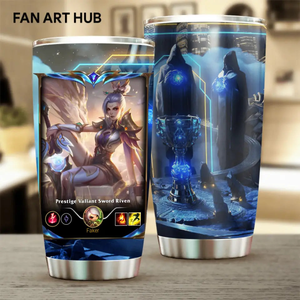 LOL Fanart Riven Temporada 2024 - Edición especial Tumbler