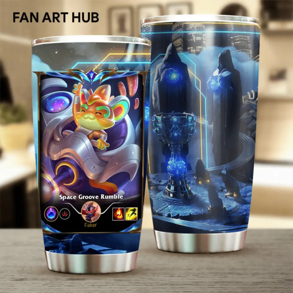 LOL Fanart Rumble Temporada 2024 - Edición especial Tumbler