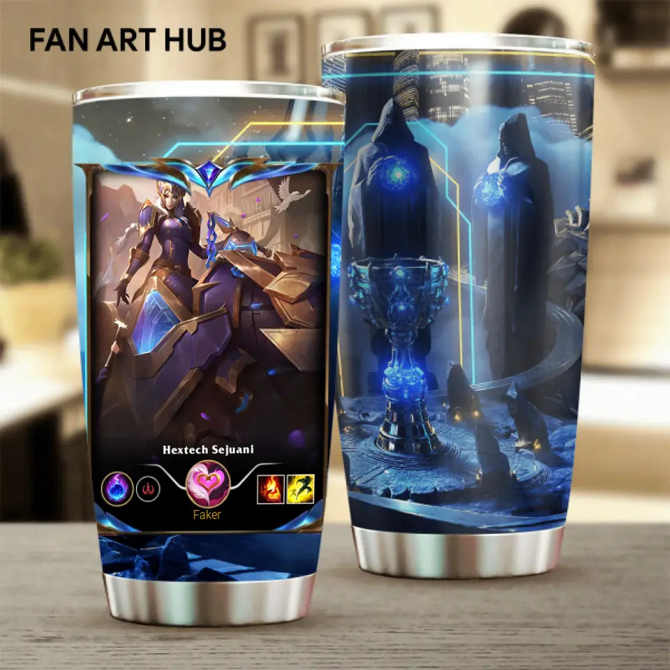 LOL Fanart Sejuani Temporada 2024 - Edición especial de vaso