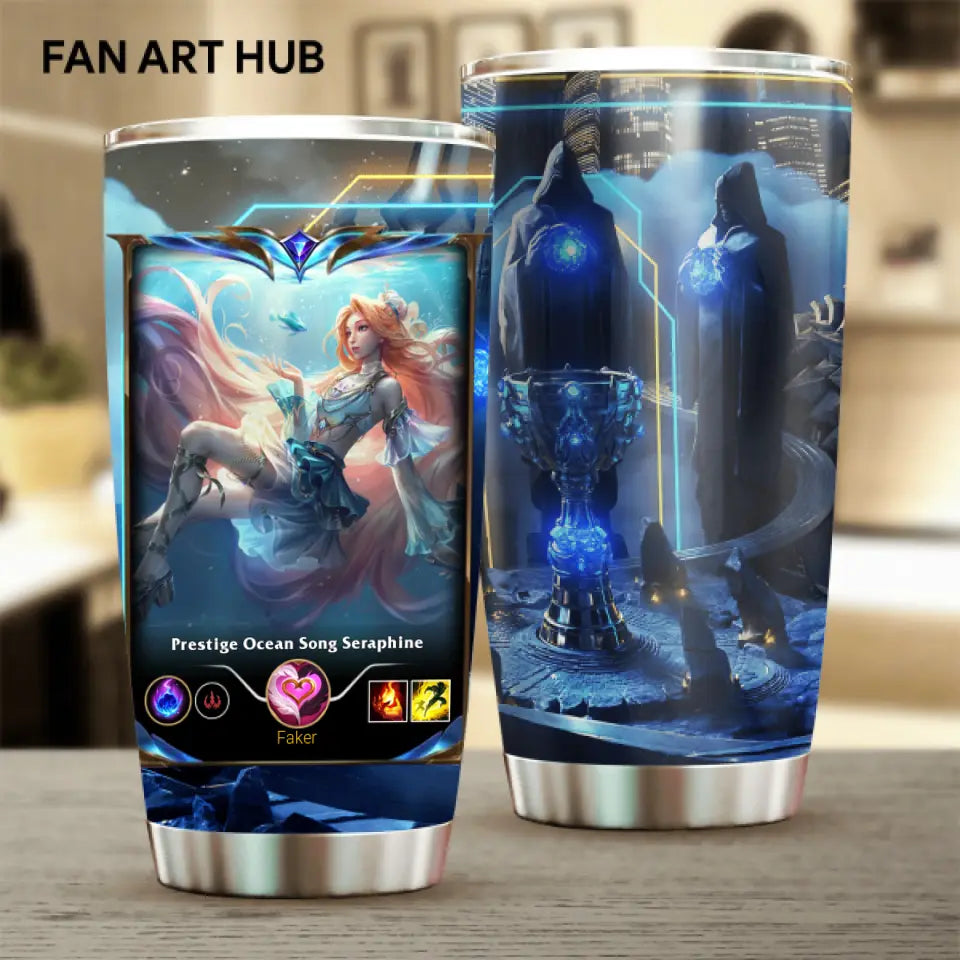 LOL Fanart Seraphine Temporada 2024 - Edición especial Tumbler