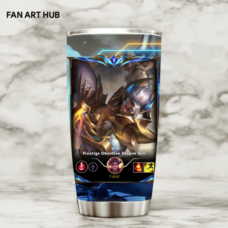 LOL Fanart Sett Temporada 2024 - Edición especial de vaso