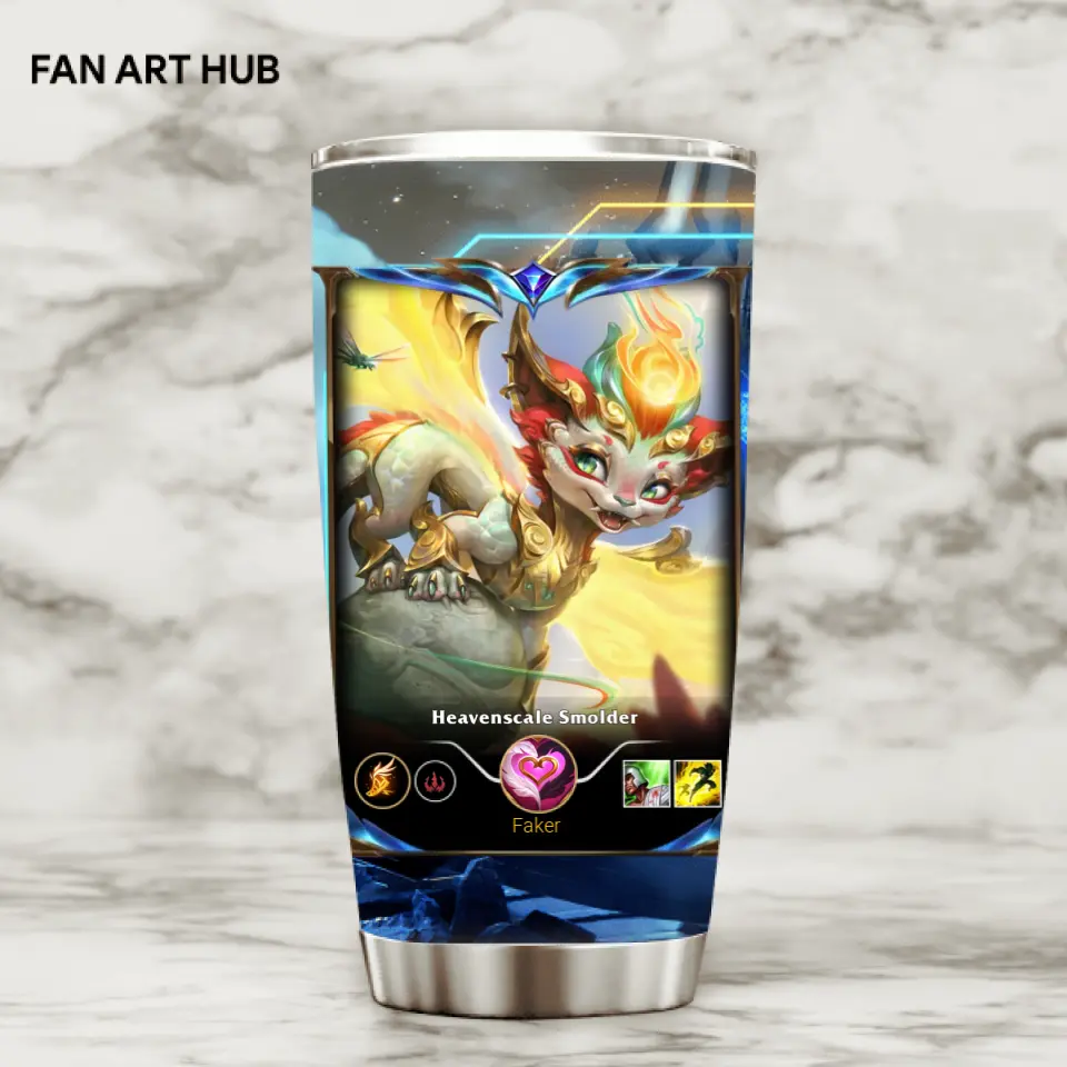 LOL Fanart Smolder Temporada 2024 - Edición especial de vaso
