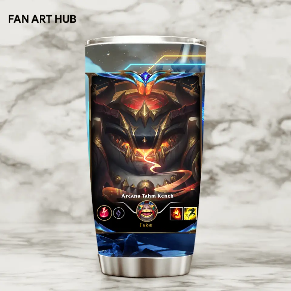 LOL Fanart Tahm Kench Temporada 2024 - Edición especial de vaso