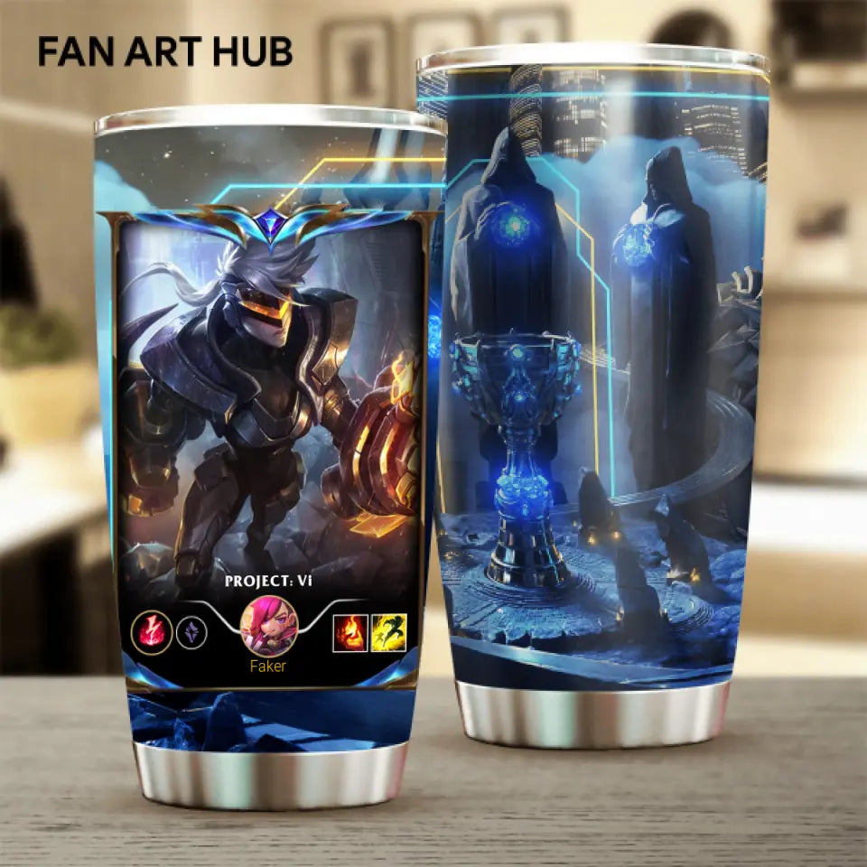 LOL Fanart Vi Temporada 2024 - Edición especial de vaso