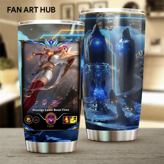 LOL Fanart Fiora Temporada 2024 - Edición especial de vaso