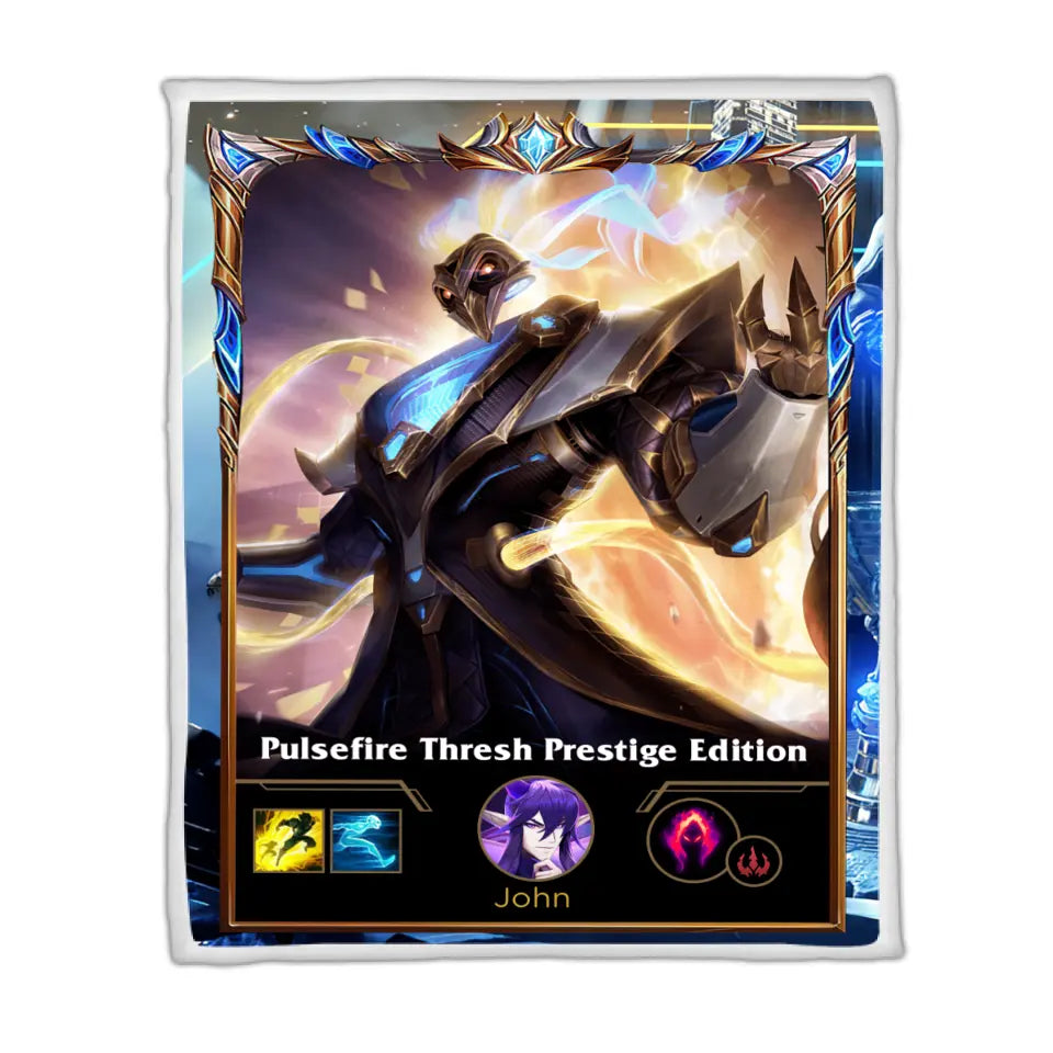 LOL Fanart Thresh Sherpa Blanket 2022 Special Edition