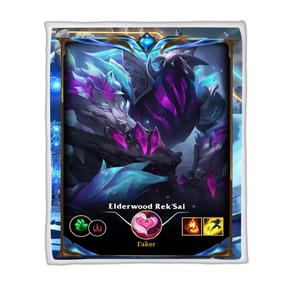 LOL Fanart Rek'sai Temporada 2024 - Edición especial de manta Sherpa