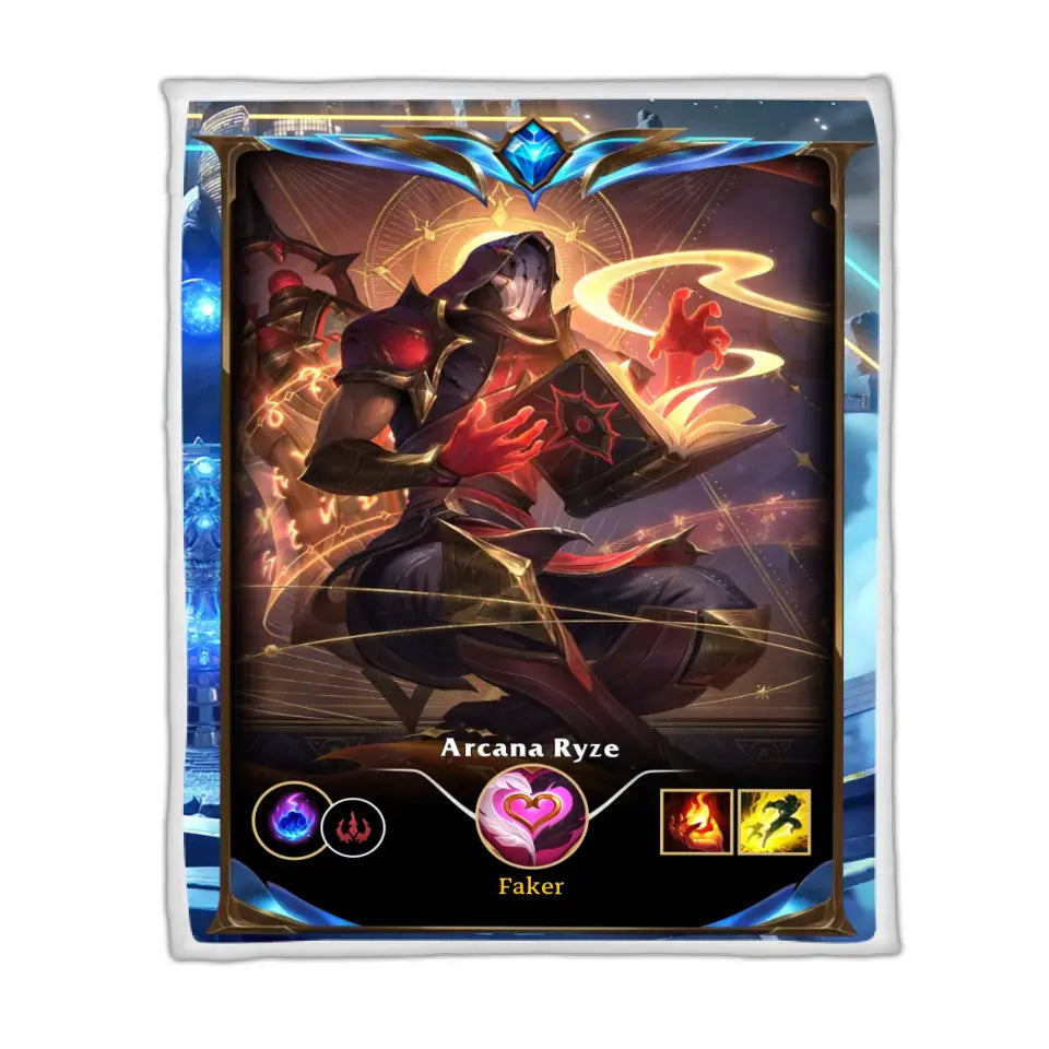 LOL Fanart Ryze Temporada 2024 - Edición especial de manta Sherpa