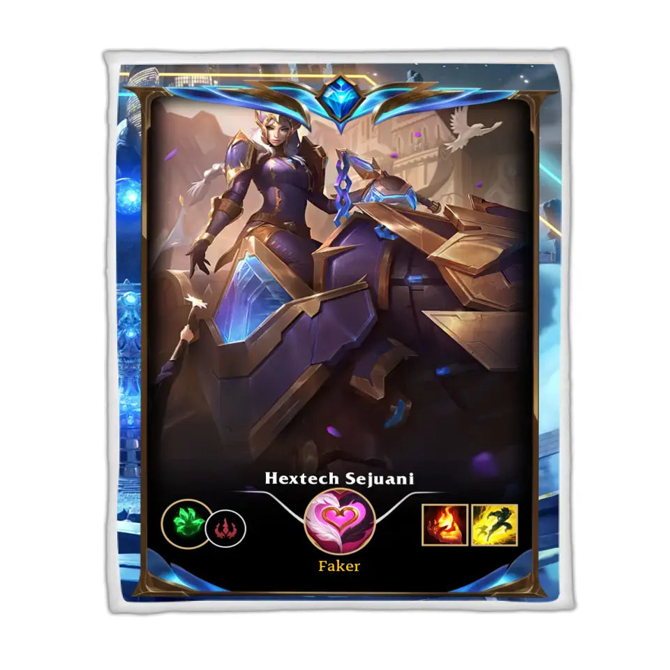 LOL Fanart Sejuani Temporada 2024 - Manta Sherpa Edición Especial