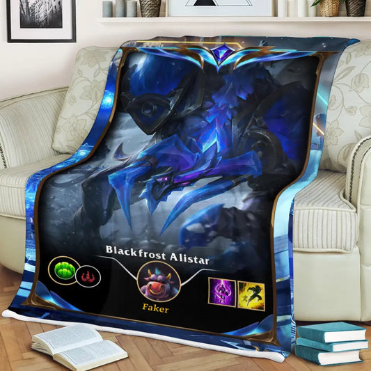 LOL Fanart Alistar Season 2024 - Sherpa Blanket Special Edition