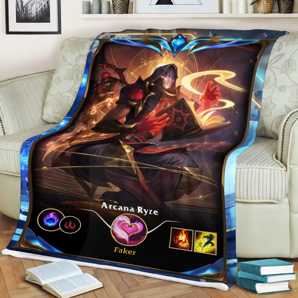 LOL Fanart Ryze Temporada 2024 - Edición especial de manta Sherpa