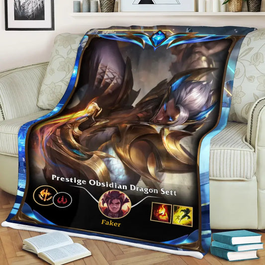 LOL Fanart Sett Season 2024 - Sherpa Blanket Special Edition