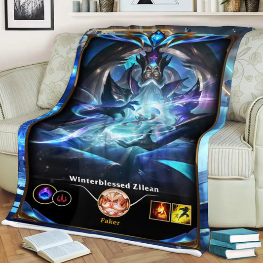 LOL Fanart Zilean Season 2024 - Sherpa Blanket Special Edition